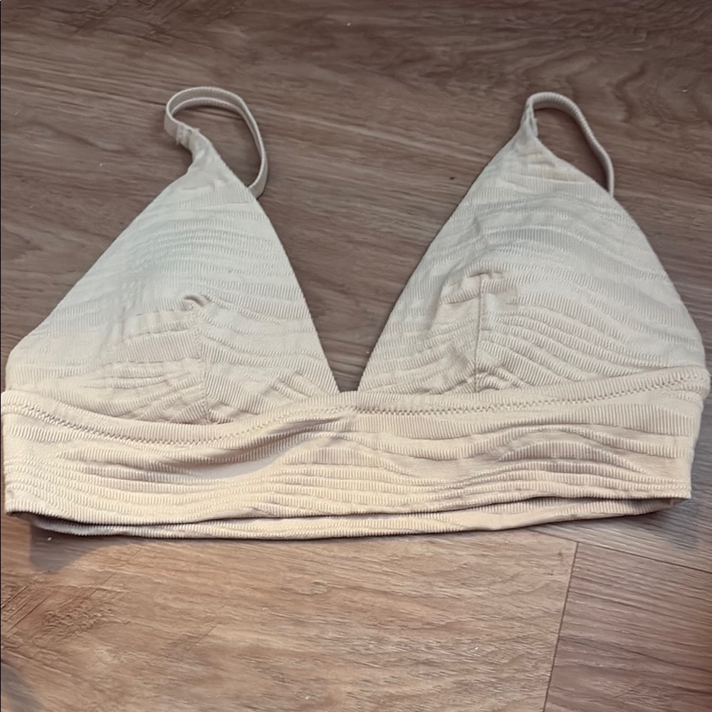 Aerie Tan Triangle Bralette